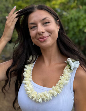 Double Tuberose Lei