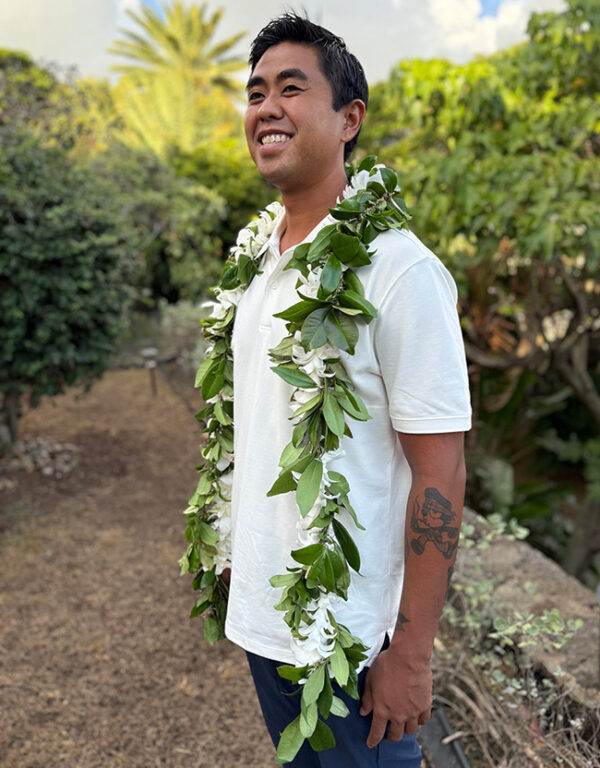Maile & Orchid Lei