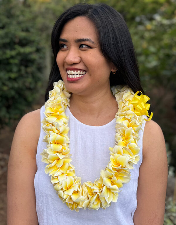Double Plumeria Lei
